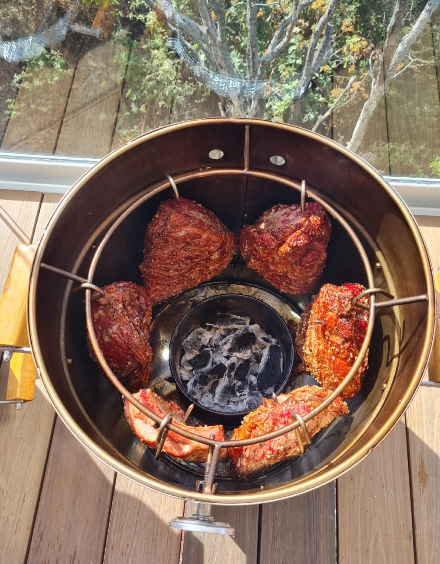 Combo Barril Asador Medianito de 24 Lb | outlet
