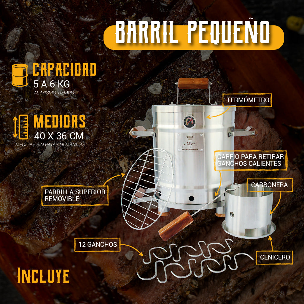 BARRIL PREMIUM PEQUEÑO DE 7 KG