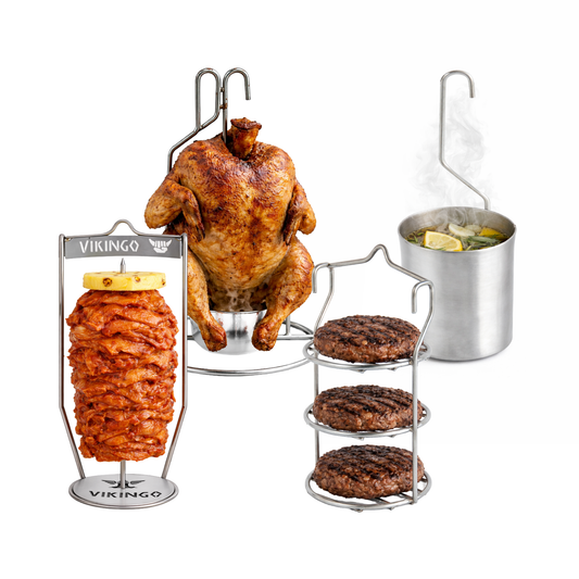 Combo de Accesorios para Barril Asador | Kit Completo Vikingo Barriles Colombia