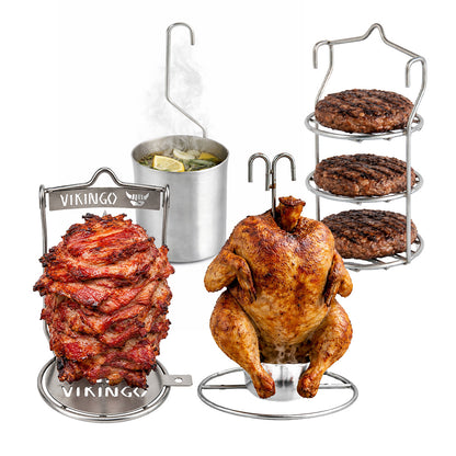 Combo de Accesorios para Barril Asador | Kit Completo Vikingo Barriles Colombia