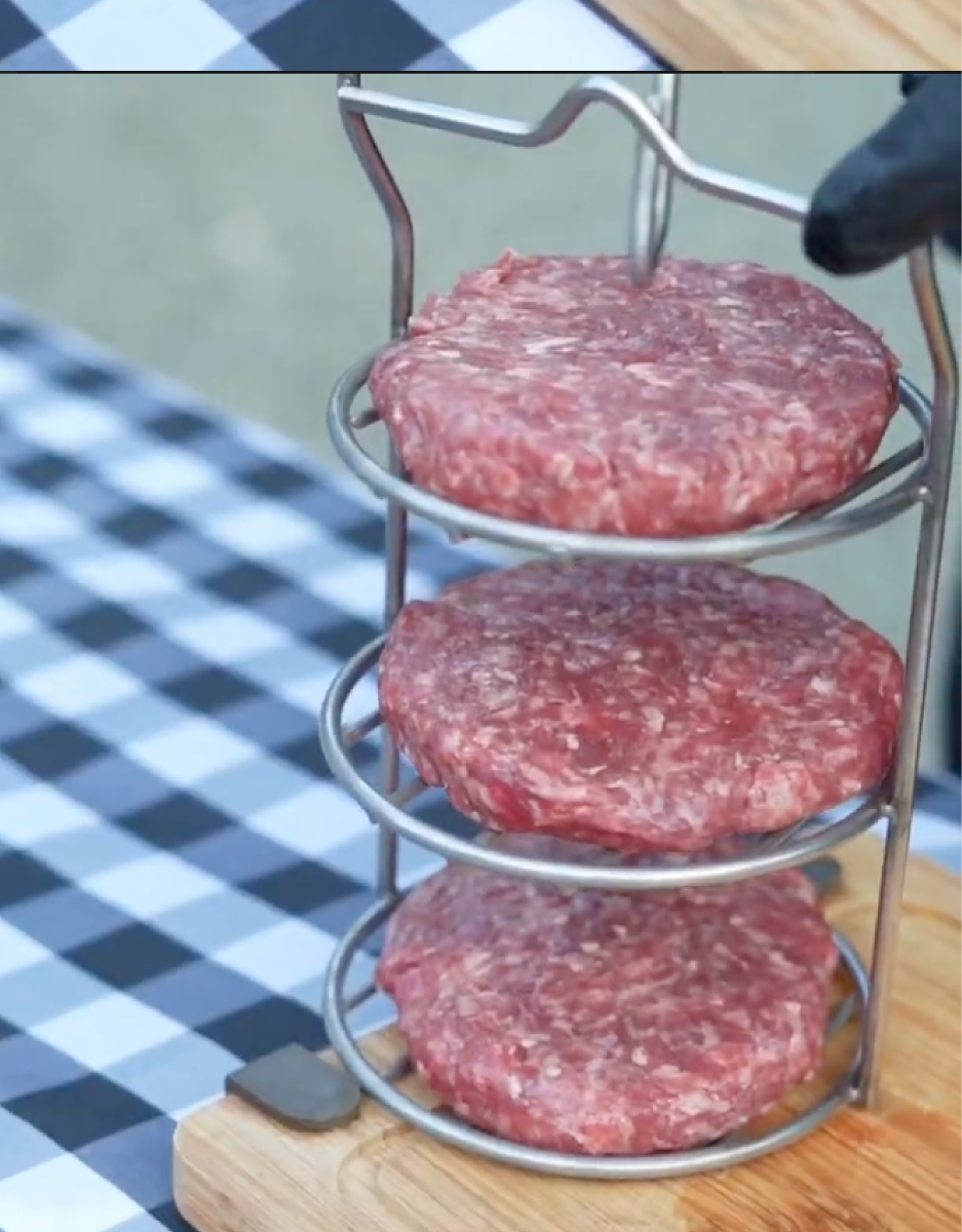 Combo Barril Asador Grande con Termometro Inteligente