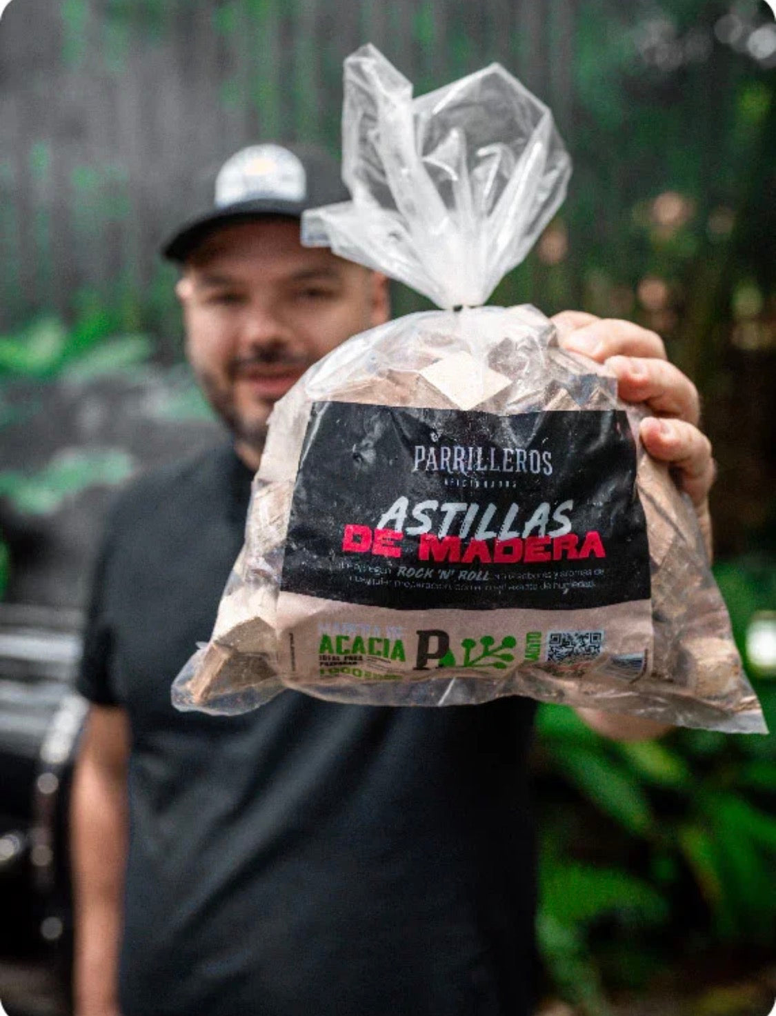 Astillas de Madera para Ahumado Premium Acacia | Sabor Natural para Carnes, Cerdo y Pollo