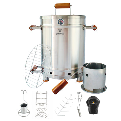 Combo Barril Asador Mediano de 28 Lb