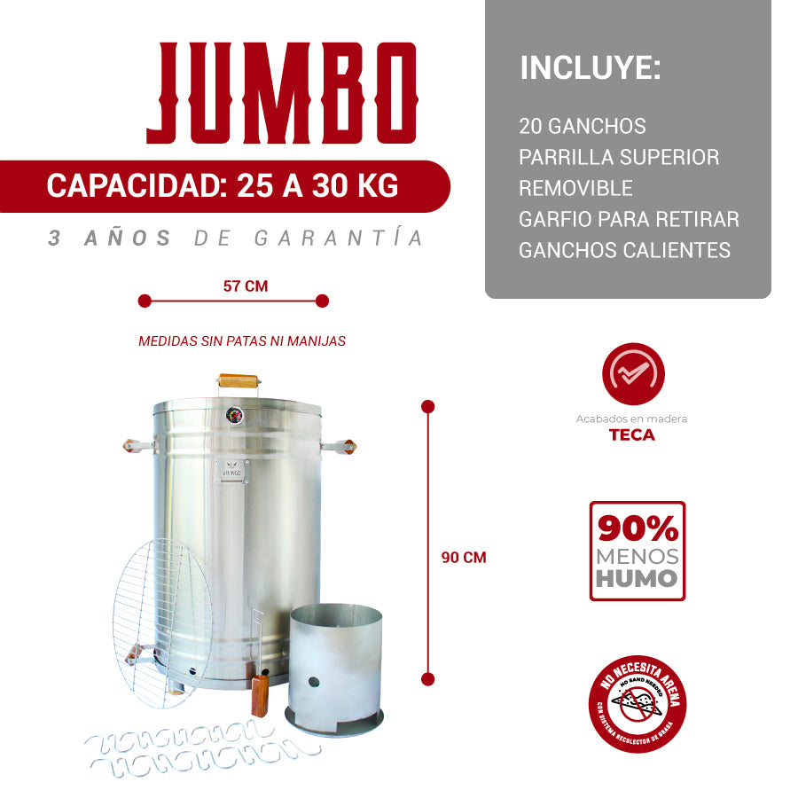 Barril Asador Eco Jumbo 30 Kg
