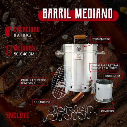BARRIL ECO MEDIANO DE 10 KG