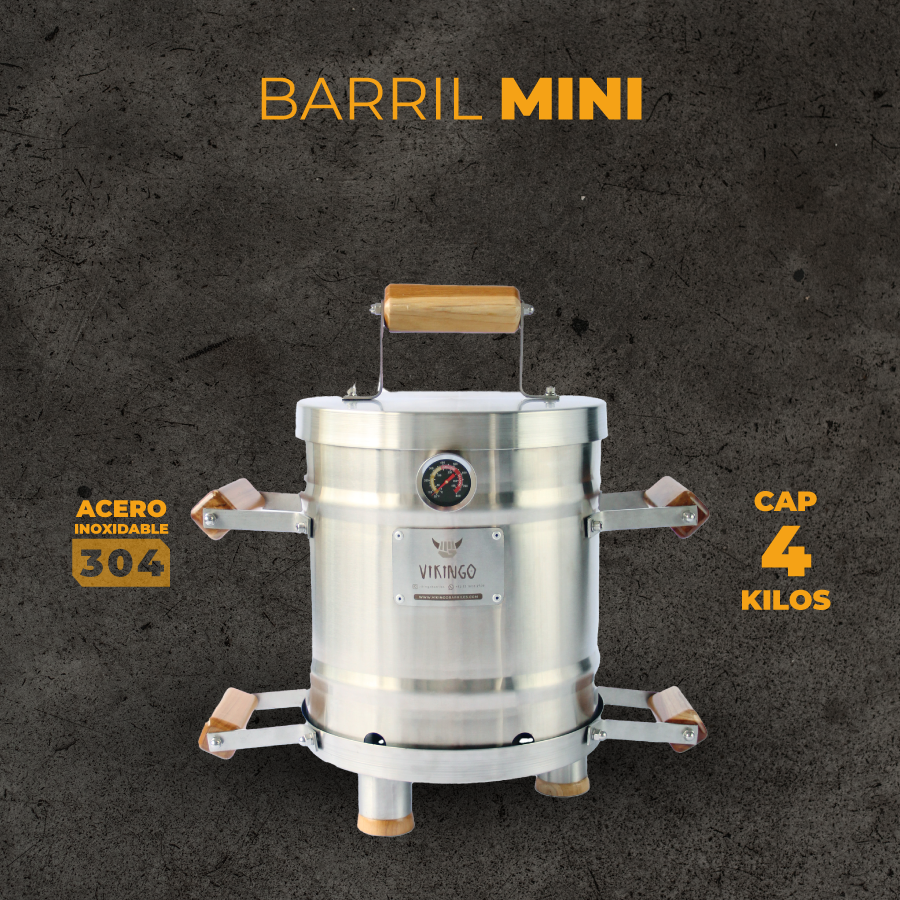 Barril Asador Premium Mini 4 Kg
