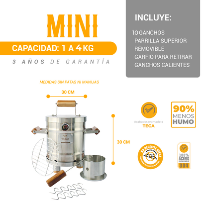 Barril Asador Premium Mini 7 Lb