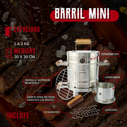 BARRIL ECO MINI DE 4 KG