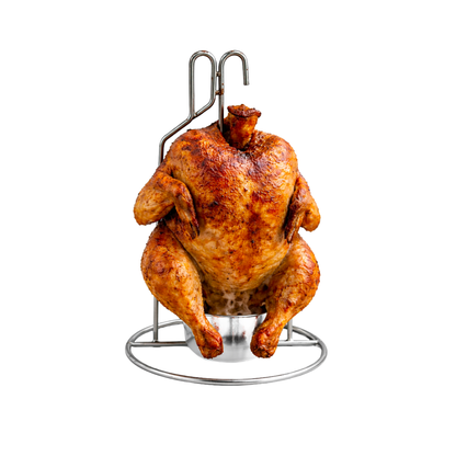 Combo Barril Asador Grande de 38 Lb en Acero Inox 304 | Barril Colombiano Vikingo