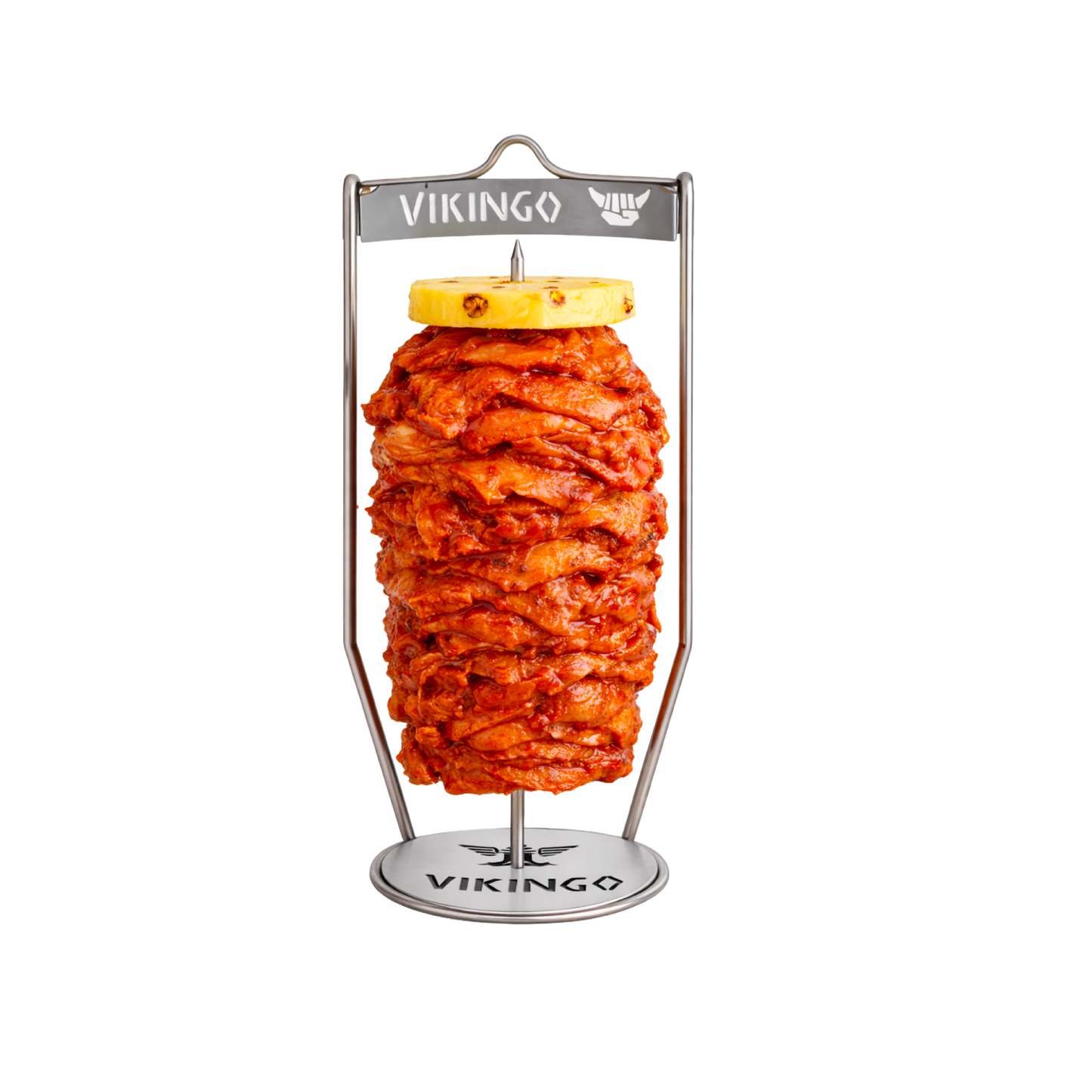 Combo Barril Asador Grande de 38 Lb en Acero Inox 304 | Barril Colombiano Vikingo